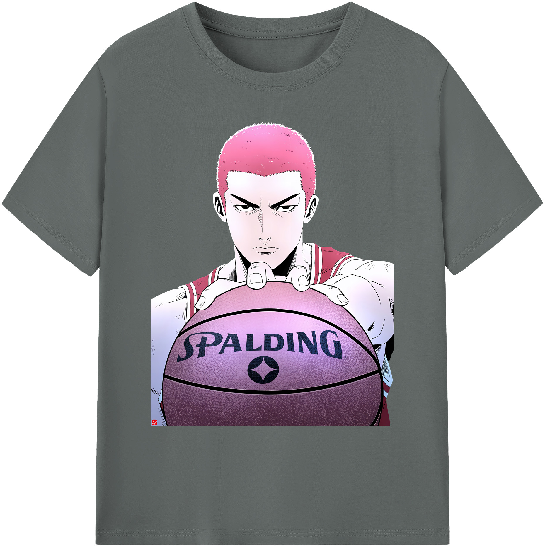 （画像用） SLAM DUNK／スラムダンク 綿100％ メンズ半袖Tシャツ｜肌触りやわらか＆通気性